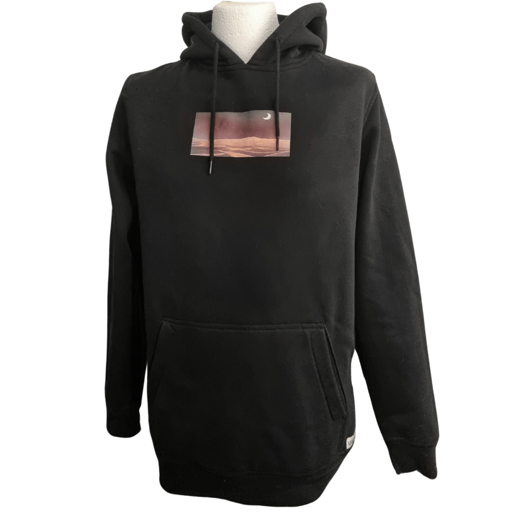 Hoodie MIVOR - Crescent Desert Black Hoodie