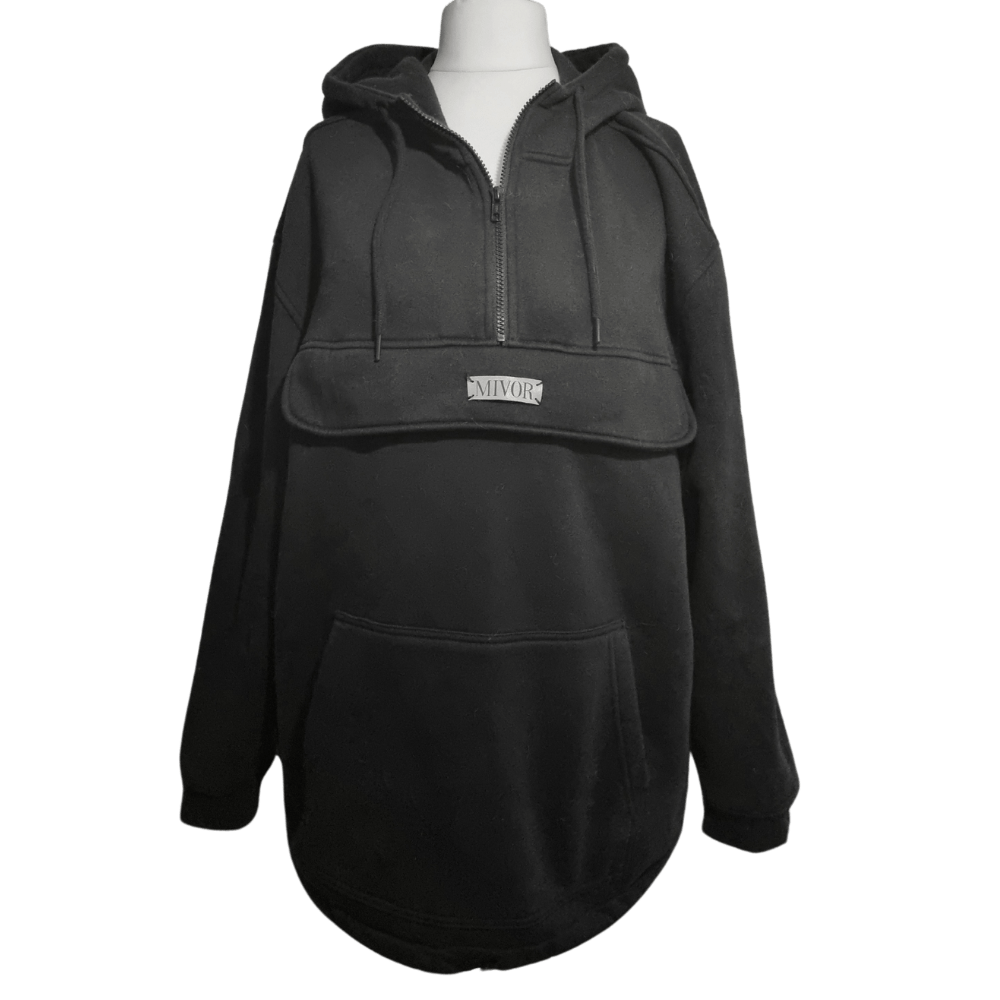 Pull Over Nazar Black Hoodie Female
