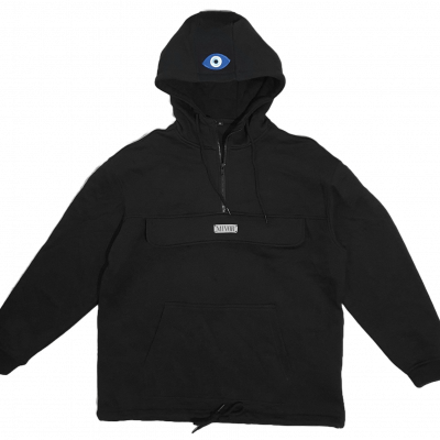 Pull Over Nazar Black Hoodie
